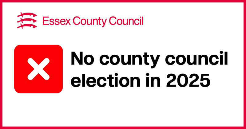 No county council election in 2025