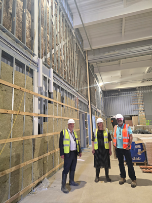 Inside the new Epping Leisure Centre