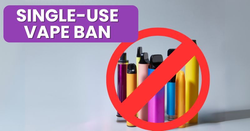 Single-use vape ban