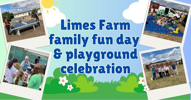 Limes Farm family fun day & playground celebration