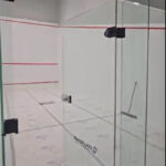 Nearly complete squash courts