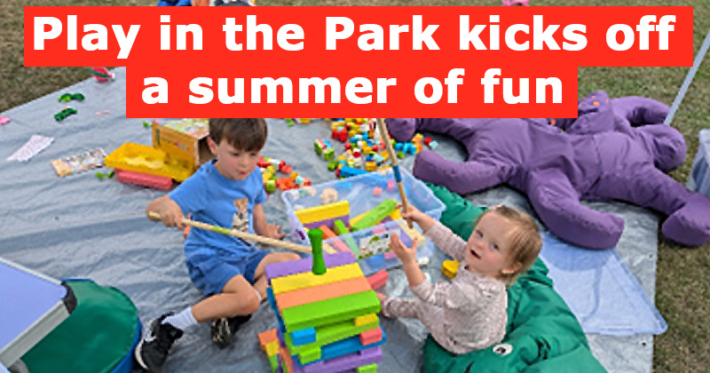 Play in the Park kicks off a summer of fun