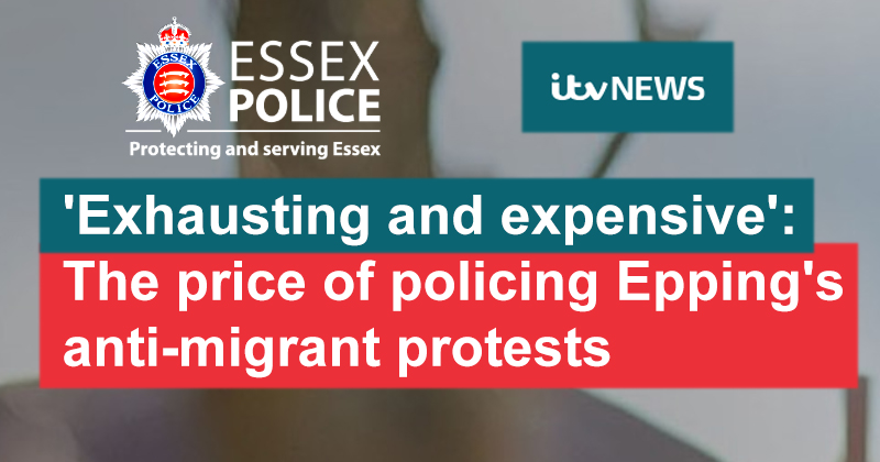 'Exhausting and expensive': The price of policing Epping's anti-migrant protests