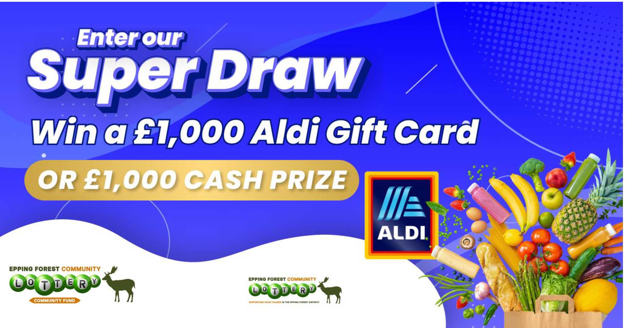 Win a £1,000 Aldi gift card