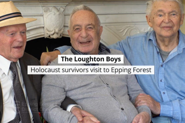 Holocaust survivors visit to Epping Forest