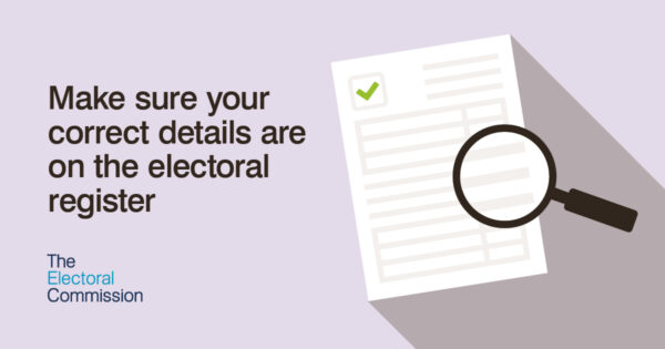 Make sure your details are correct