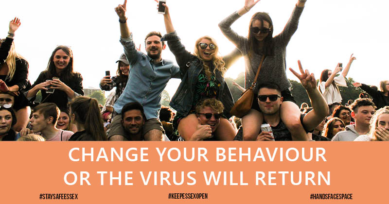 Change your behaviour or the virus will return