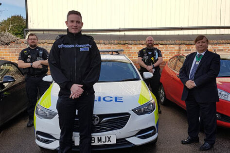 Epping Forest District Police Community Safety Team, Community Service Team of the Year ,with Cllr Richard Bassett