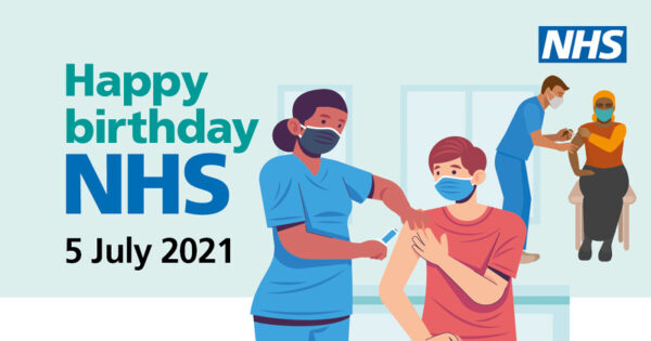 Happy birthday NHS 5 July 2021