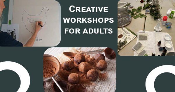 Creative workshops for adults in 2022