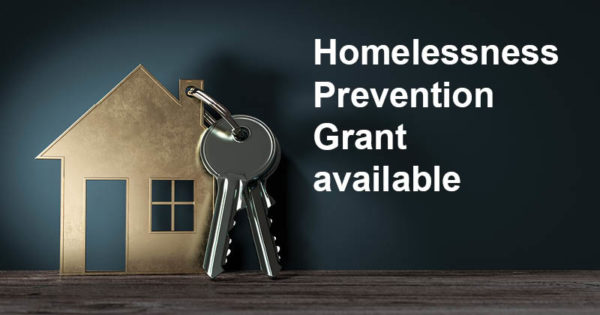 Homelessness prevention grant available