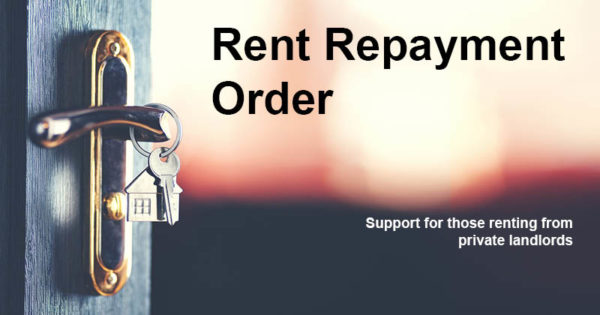 Rent repayment order