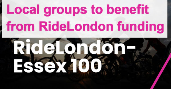 Local groups to benefit from RideLondon funding