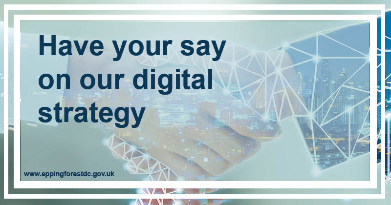 Have your say on our digital strategy
