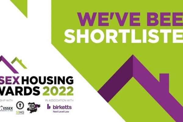 We've been shortlisted - Housing awards 2022