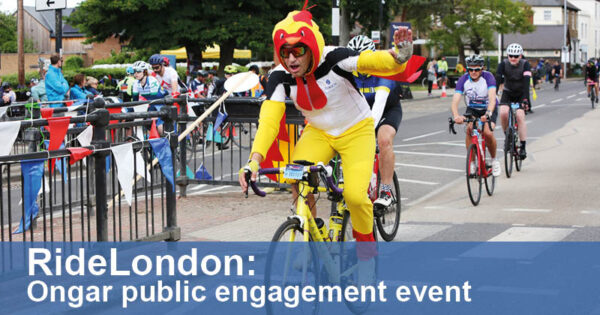 RideLondon: Ongar Public Engagement event