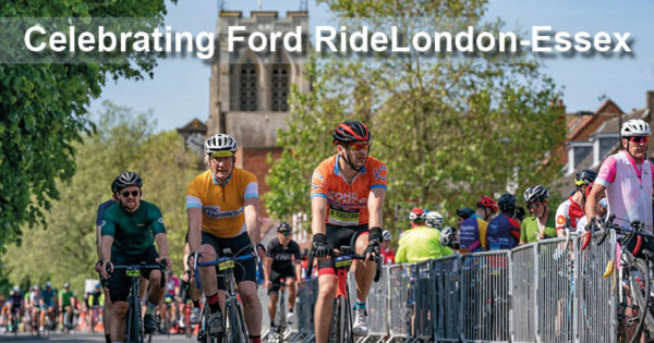celebrating ford RideLondon-Essex