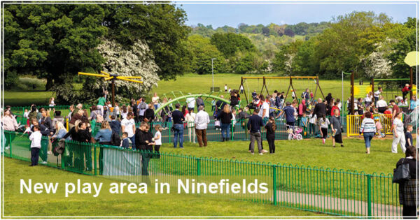 New Play area in Ninefields