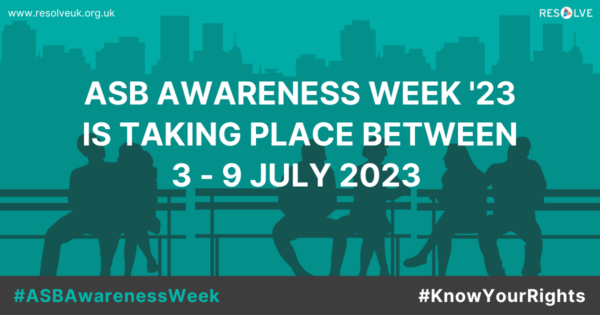 ASB awareness week'23 is taking place between 3-9 July 2023