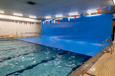 New pool cover at Ongar Leisure centre