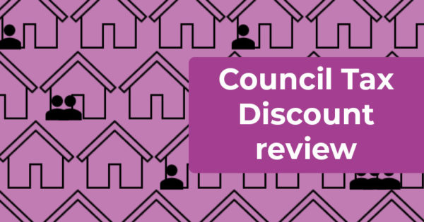 Council tax discount review