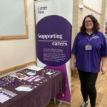 Carers First information stand