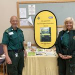East of England Ambulance Service information stand