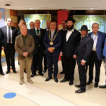 Leading members of the Jewish community and councillors at Jewish support event