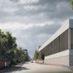 Artist's impression of the back of the new Epping Leisure Centre