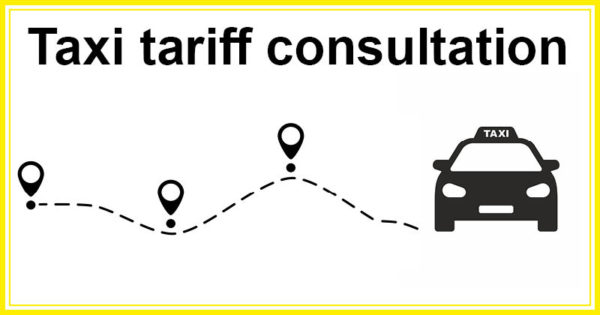 Taxi tariff consultation
