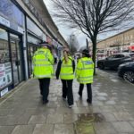 Essex Police and EFDC Community Safety Officers on patrol in The Broadway