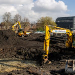 Construction of the new leisure centre in Epping