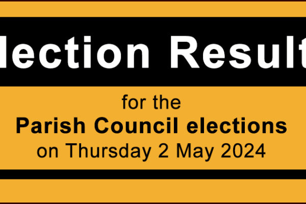 Election results for the parish council elections